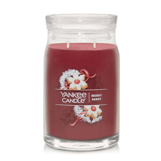 Yankee Candle Merry Berry Candle Jar