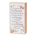 Serenity Prayer Block