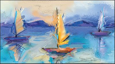 Sailboats 2 Year Pocket Calender