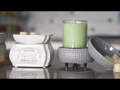 Tuscany 2-in-1 Candle Fragrance Warmer