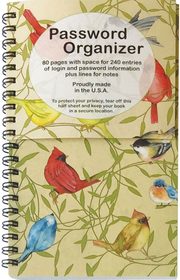Birds Password Book