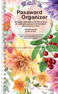 Bright Floral Password Book