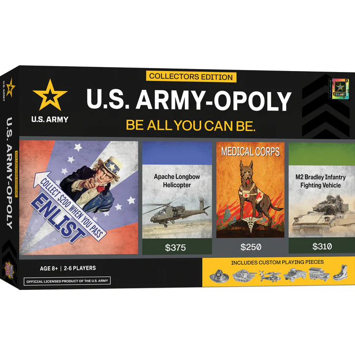 U.S. Army Opoly Board Game