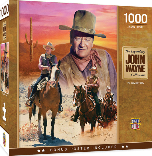 John Wayne The Cowboy Way Puzzle