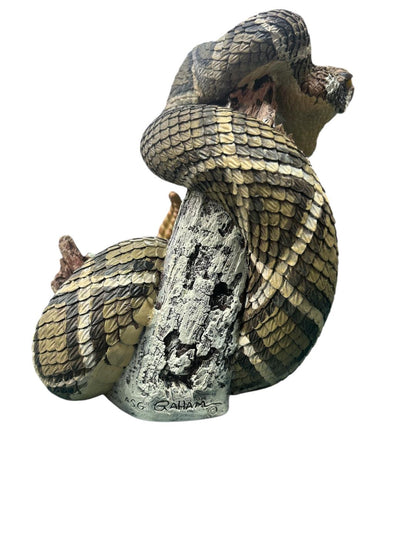 Diamondback Rattlesnake Figurine