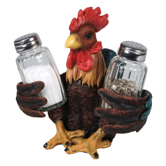 Salt and Pepper Shakers Rooster