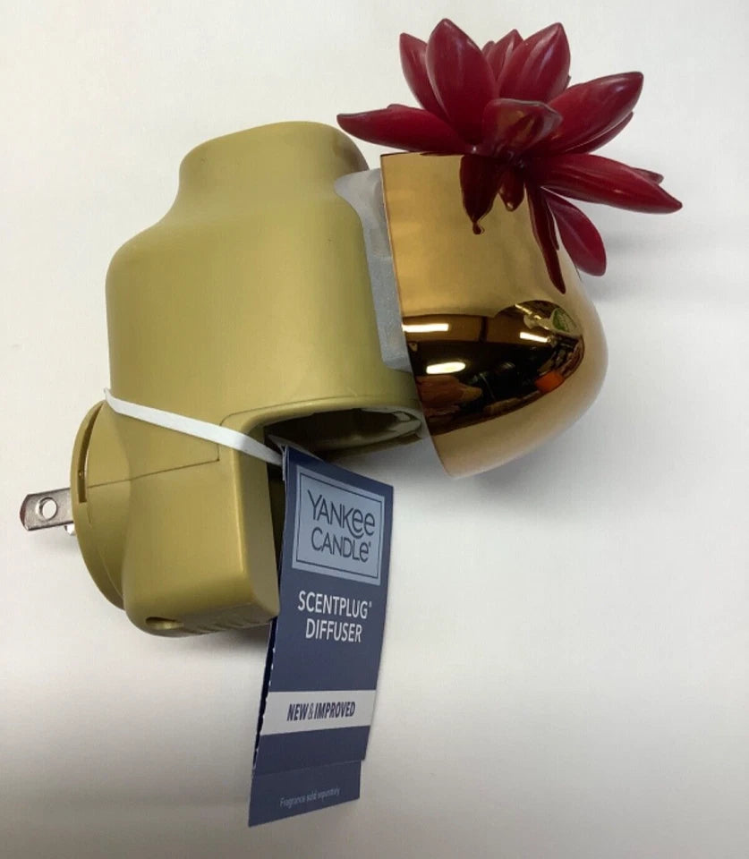 Yankee Scentplug Succulent Bronze Difusser