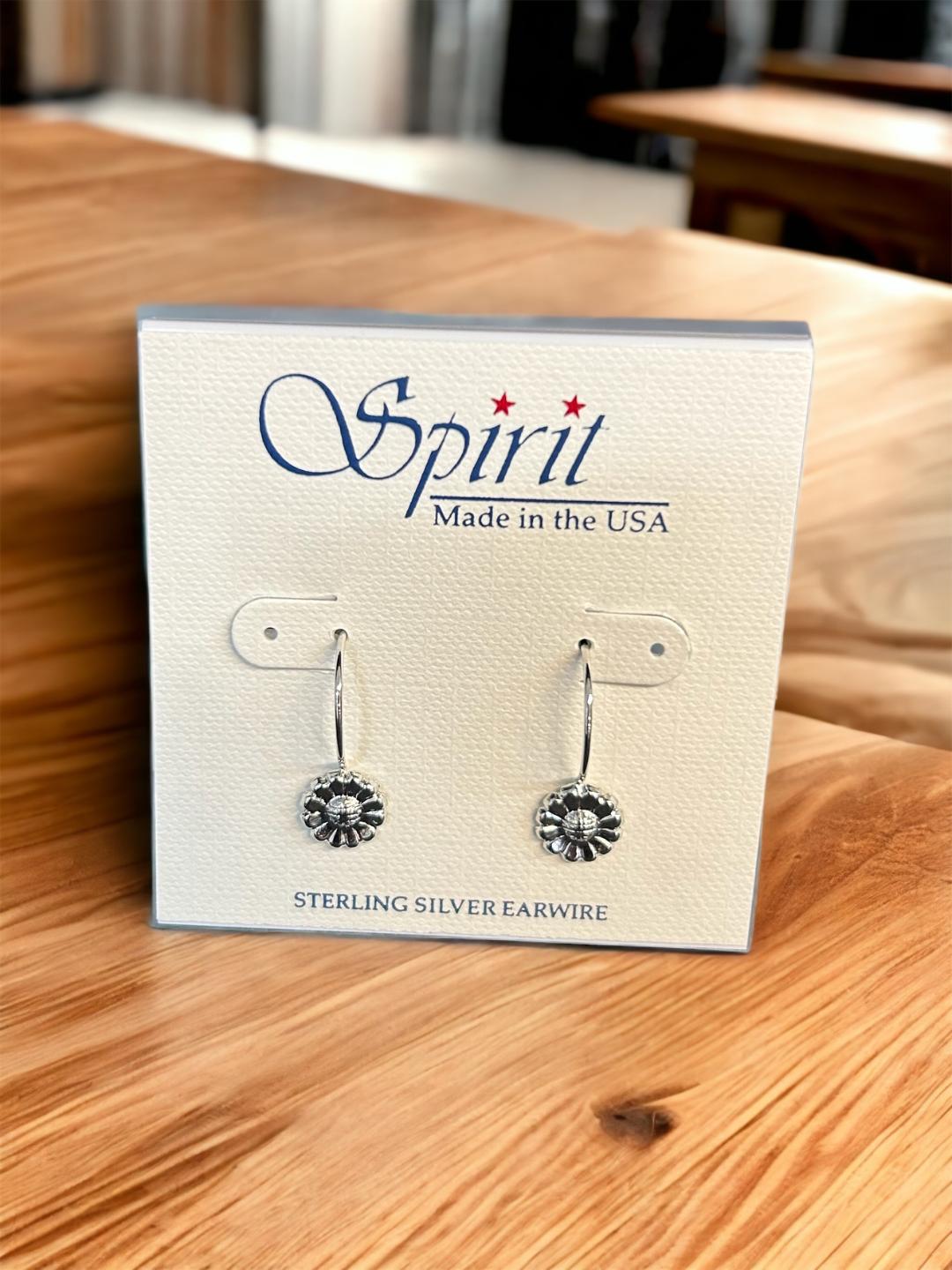 Spirit by Silver Forest Dangle Flower Earrings