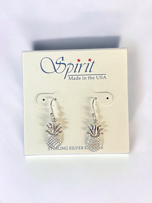 Spirit by Silver Forest Fun Pineapple Drop Earrings