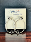 Spirit by Silver Forest Fun Loop de Loop Earrings