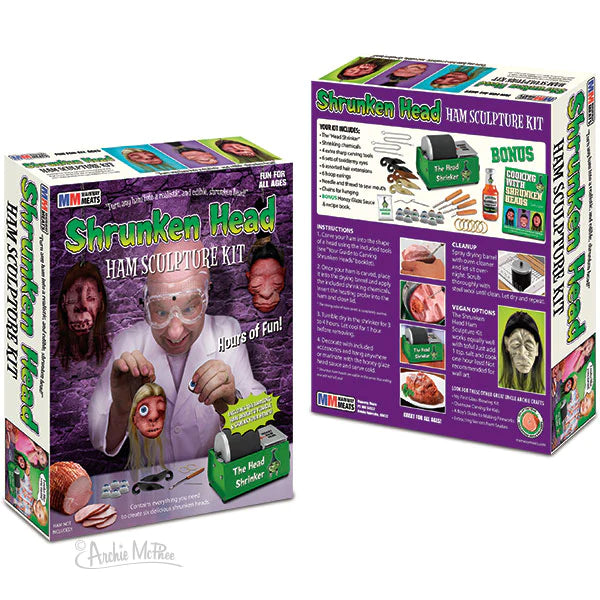Shrunken Head Ham Gag Gift Box