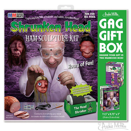 Shrunken Head Ham Gag Gift Box