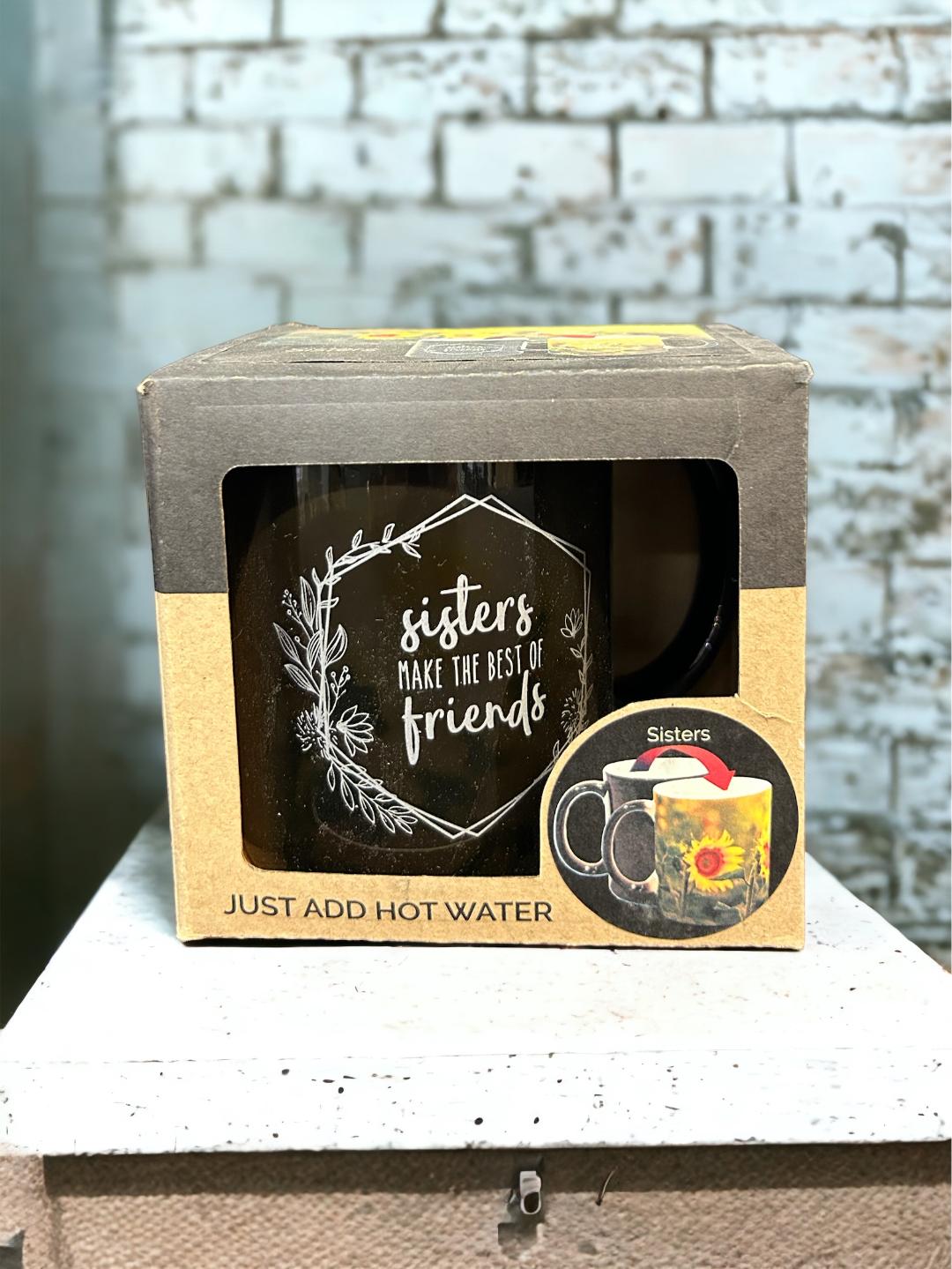 Sisters Make The Best Friends Color Changing Mug