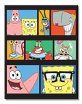 Spongebob Friends Tin Sign