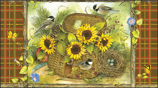 Sunflower Basket 2 Year Pocket Calendar