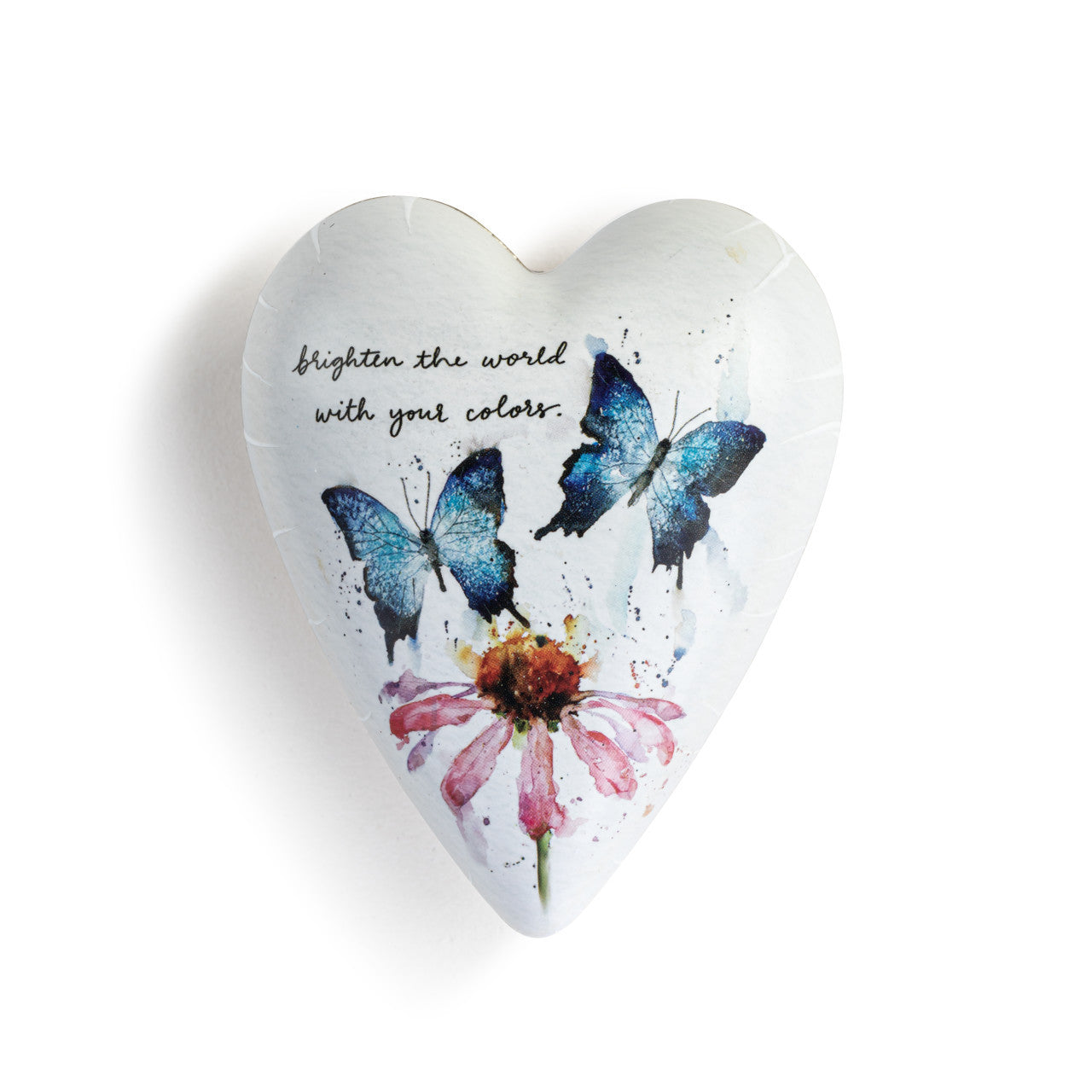 Brighten the World with Your Colors Art Heart Keeper