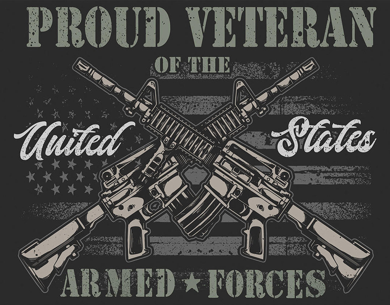 Proud Veteran..Tin Sign