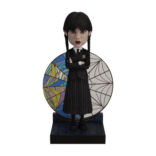 Wednesday Stained Glass Bobblehead