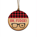 Oh Fudge Holiday Ornament