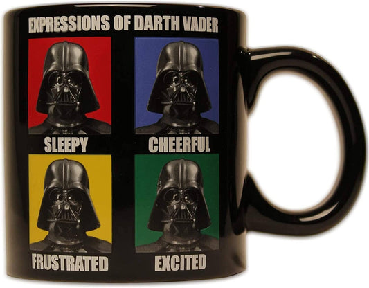Star Wars Vader Expressions of Darth Vader Mug