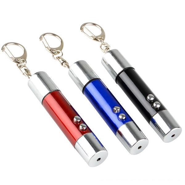 SHOCKING BARREL LIGHT CAR KEYCHAIN LA LUNA BELLA