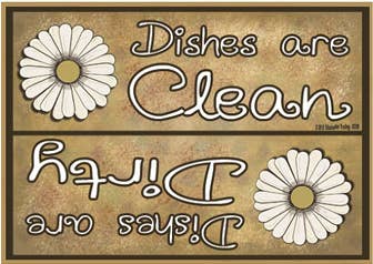 Dishes Are Clean/Dishes Are Dirty..Magnet