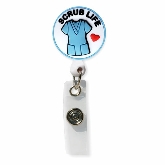 Scrub Life Badge Holder