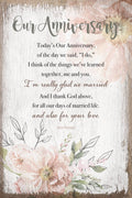 Our Anniversary..Wood Sign