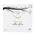 Many Hearts Mother of Two Necklace