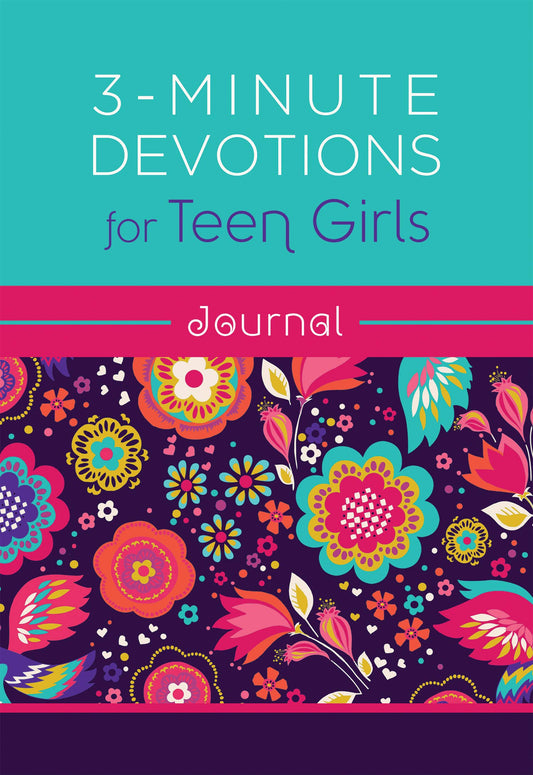 3 Minute Devotions for Teen Girls Journal