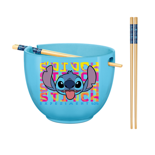 Lilo and Stitch Face Experiment 20oz. Ceramic Ramen Bowl