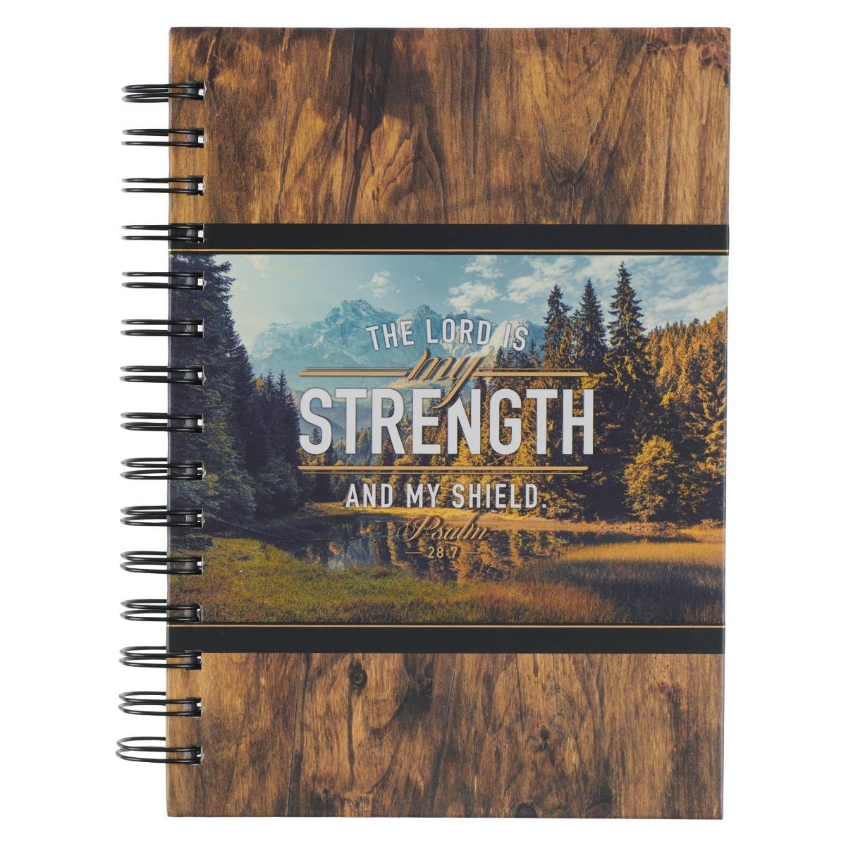 The Lord is My Strength... Wirebound Journal