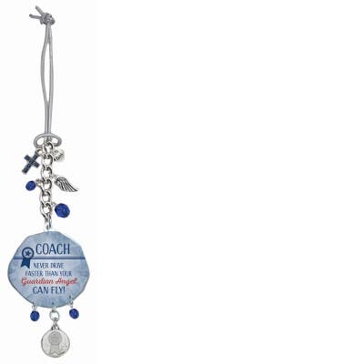 Coach Car Charm
