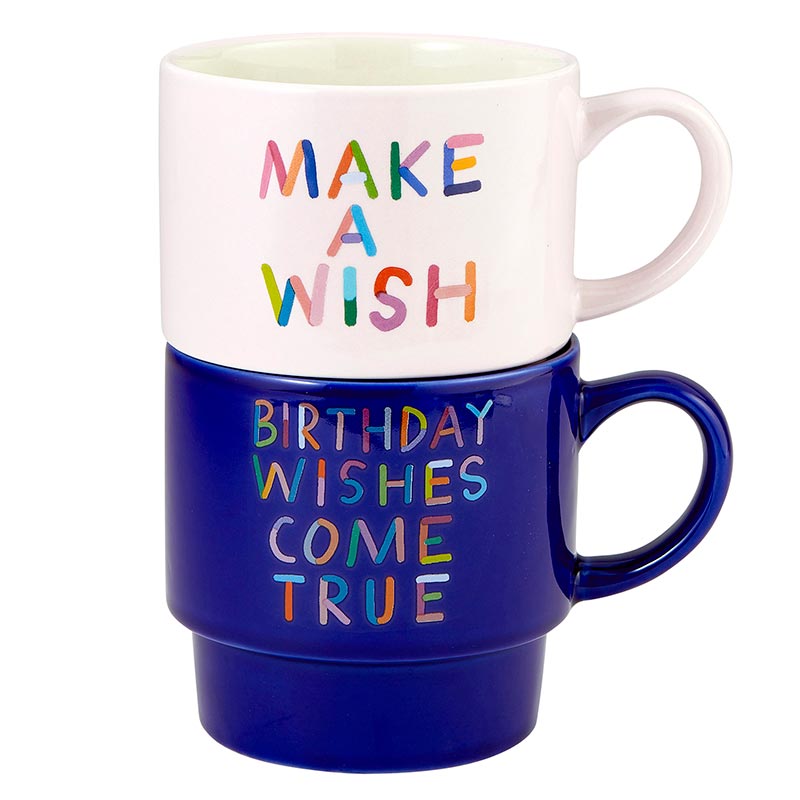 Make a Wish Birthday Wishes Come True Mug Set