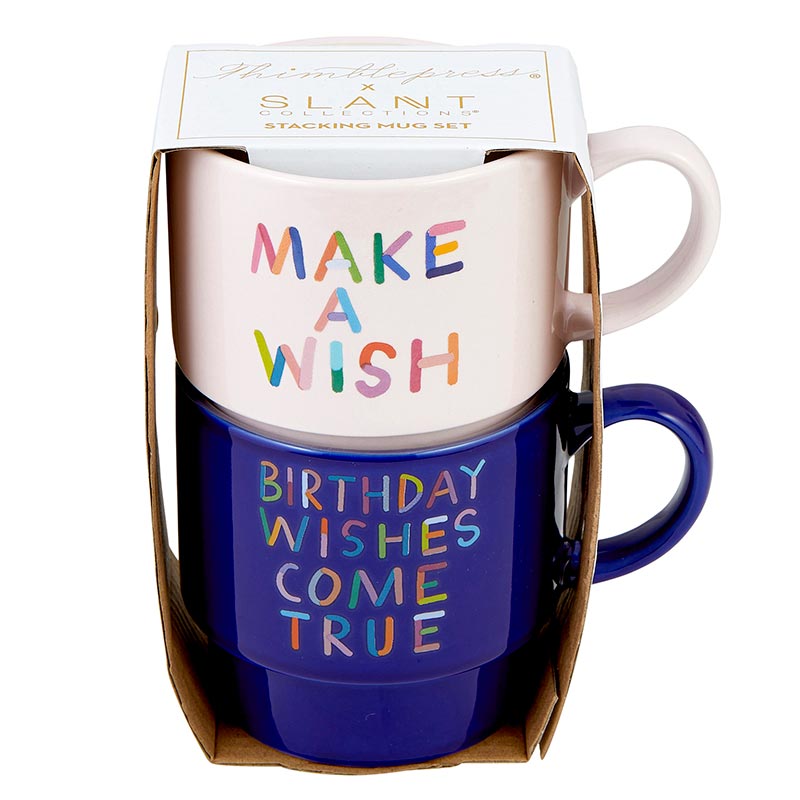 Make a Wish Birthday Wishes Come True Mug Set