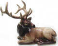 Elk Lying Down Mini Figurine