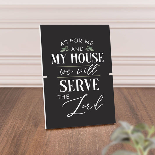 As For Me & My House We Will Serve The Lord Story Board