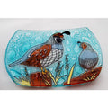 Quail Glass Dish