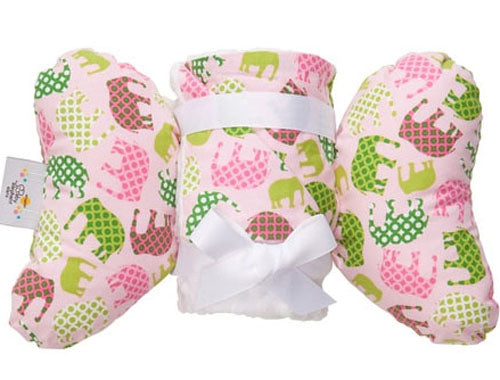 Pink Elephant Gift Set