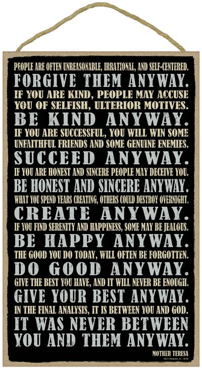 Forgive Them..Wood Sign