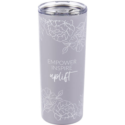 Empower Inspire Uplift Coffee Tumbler