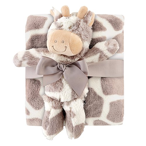 Giraffe Blanket Toy Set