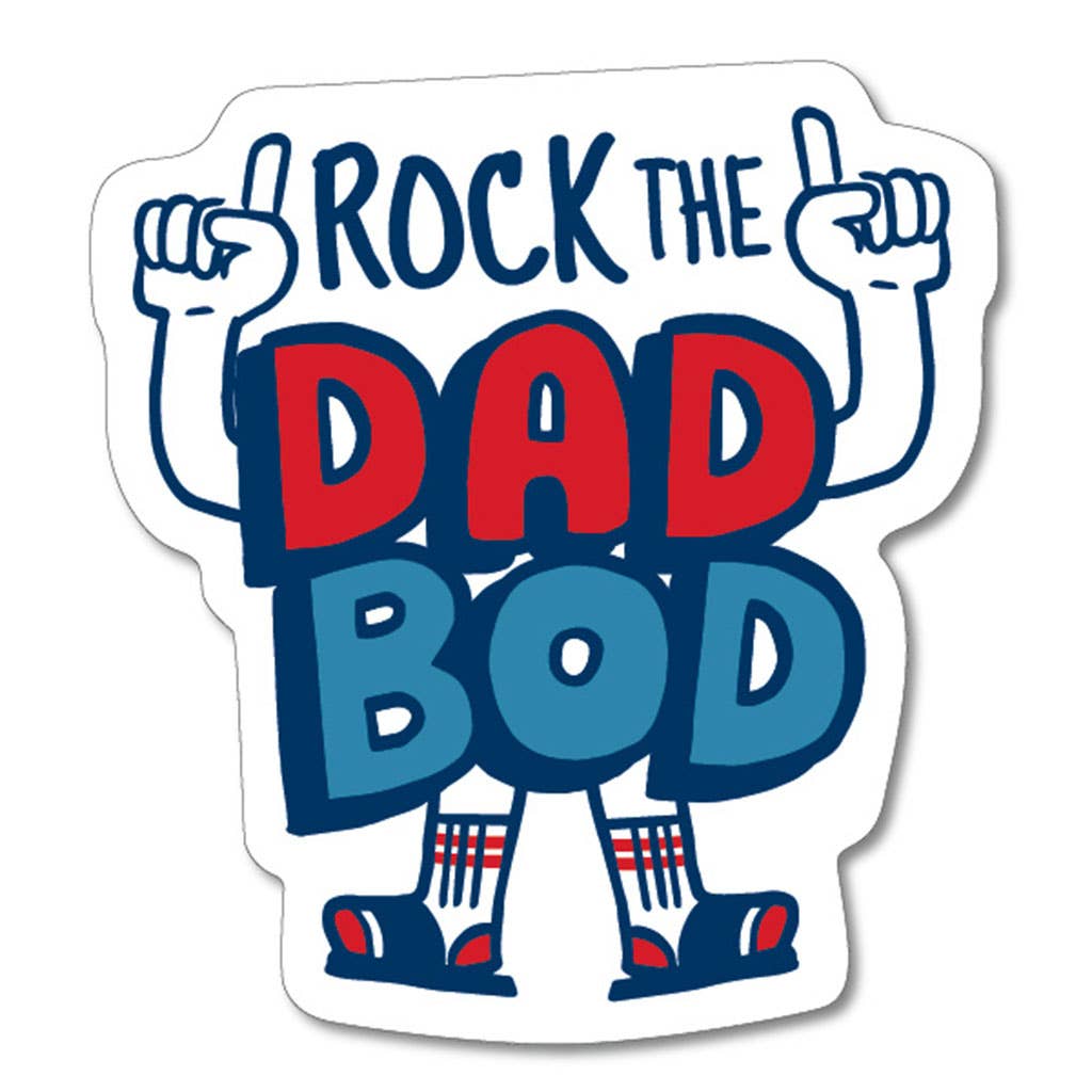 Funatic - Rock The Dad Bod Sticker