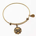 Butterfly Gold Expandable Bangle Charm Bracelet