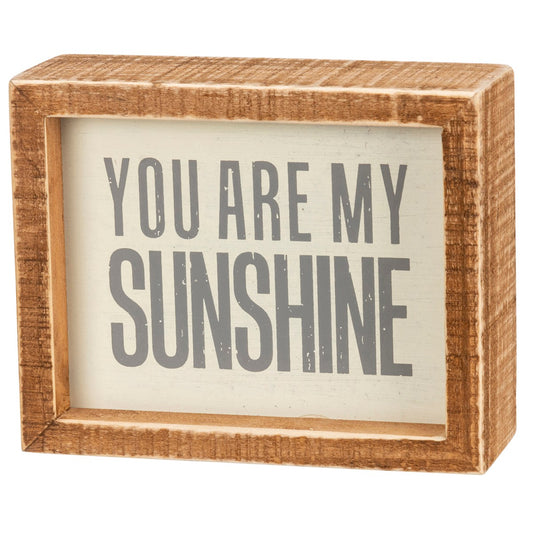 You Are My Sunshine Inset Box Primitives by Kathy