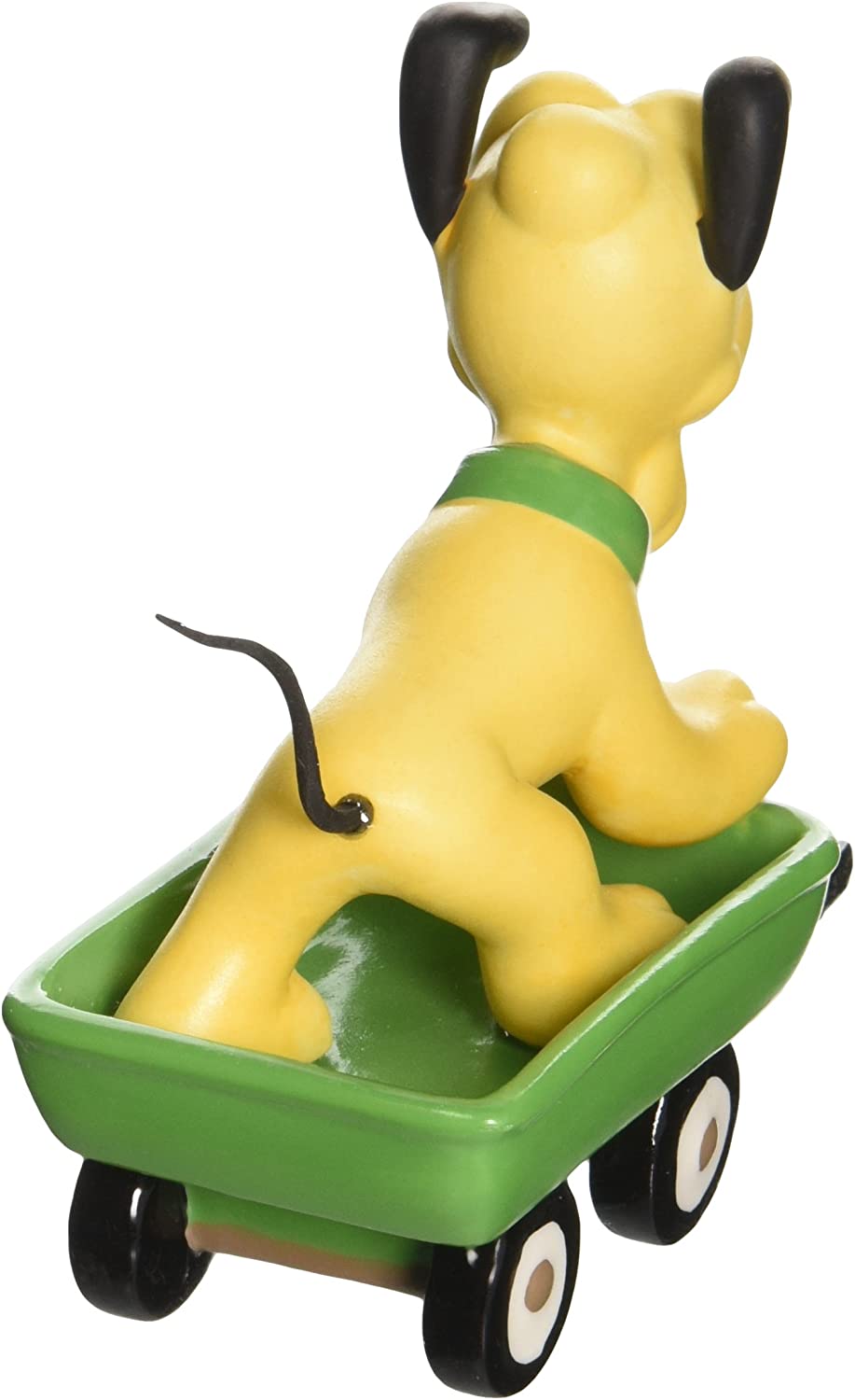 Pluto in Wagon Disney Precious Moments Figurine