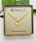 Gold Music Note Necklace