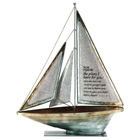For I Know The Plans Metal Sail Boat