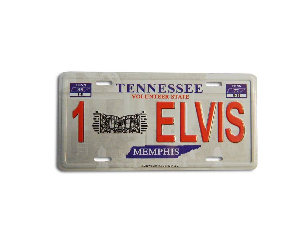 Elvis Presley License Plate Magnet 1 Elvis