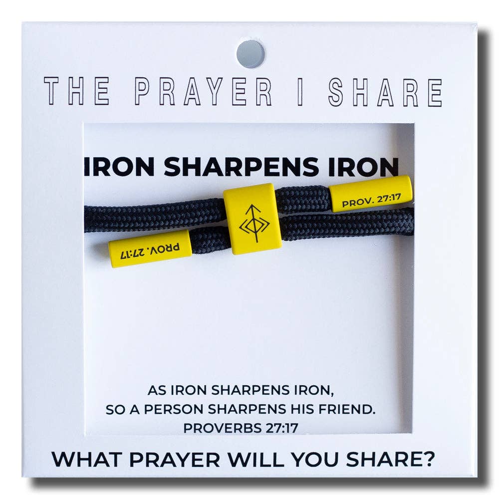 Iron Sharpens Iron Bracelet